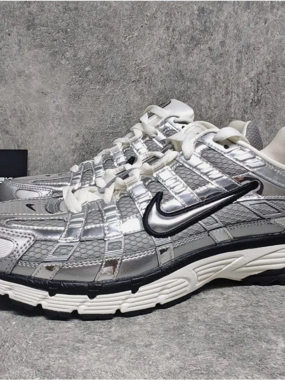 Nike P-6000 Metallic Silver
